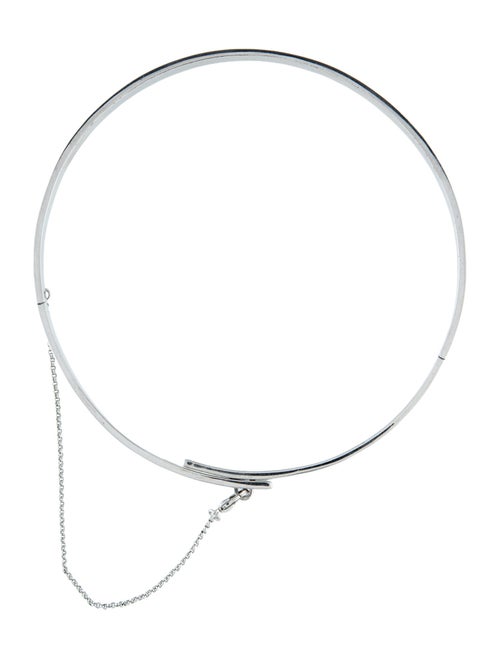 Eddie Borgo Thin Safety Chain Choker Necklace