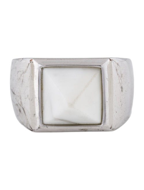 Eddie Borgo Resin Pyramid Cocktail Ring