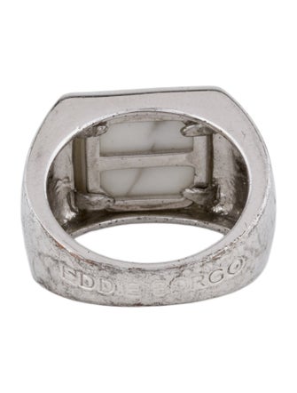 Eddie Borgo Resin Pyramid Cocktail Ring