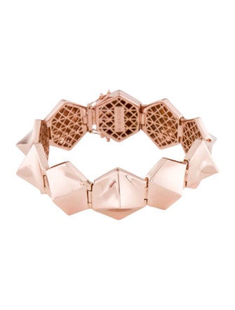 Eddie Borgo Pyramid Link Bracelet