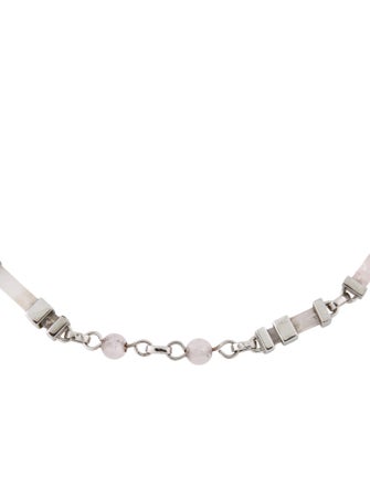 Eddie Borgo Stone Collar Necklace
