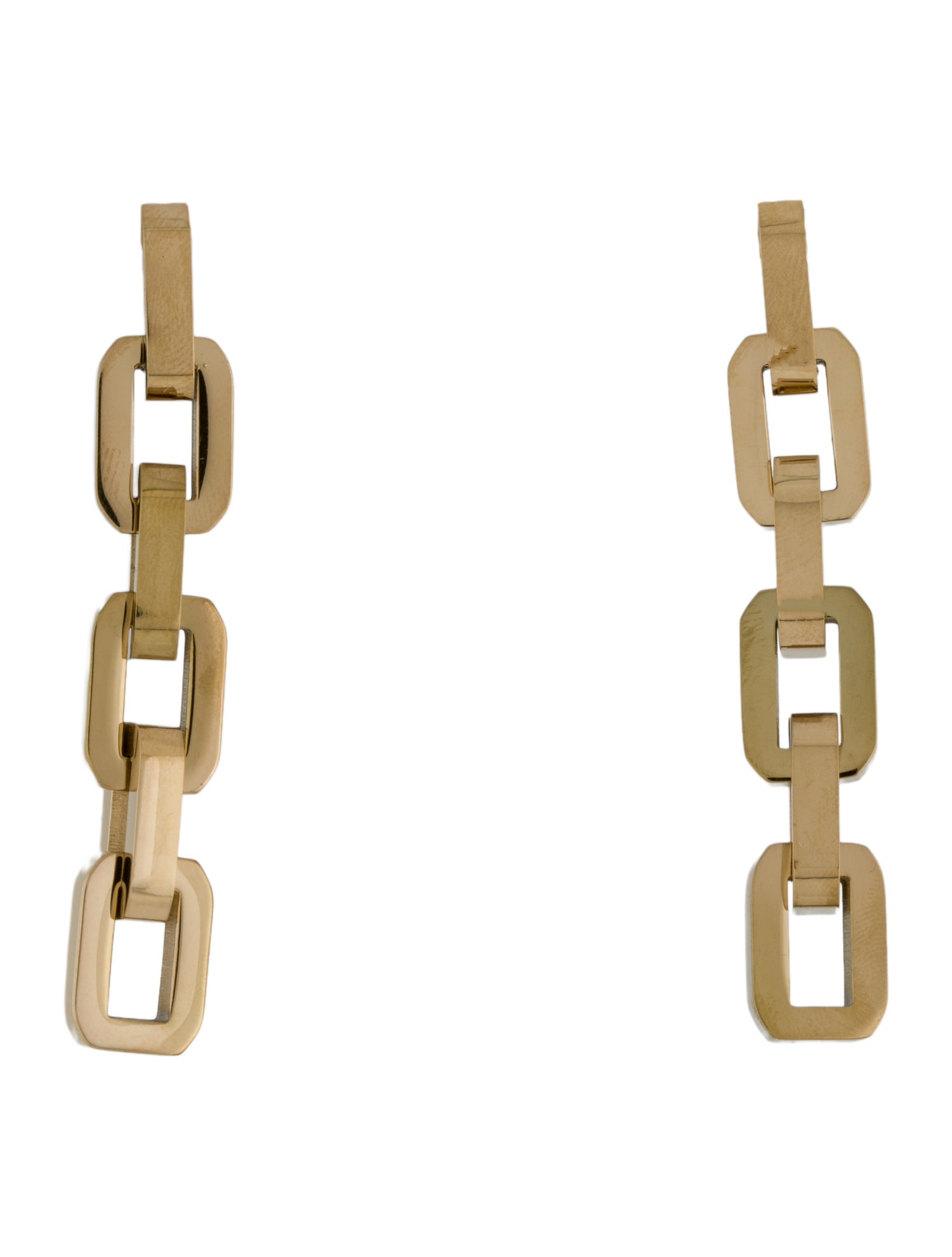 Eddie Borgo Chain Link 'Supra' Drop Earrings