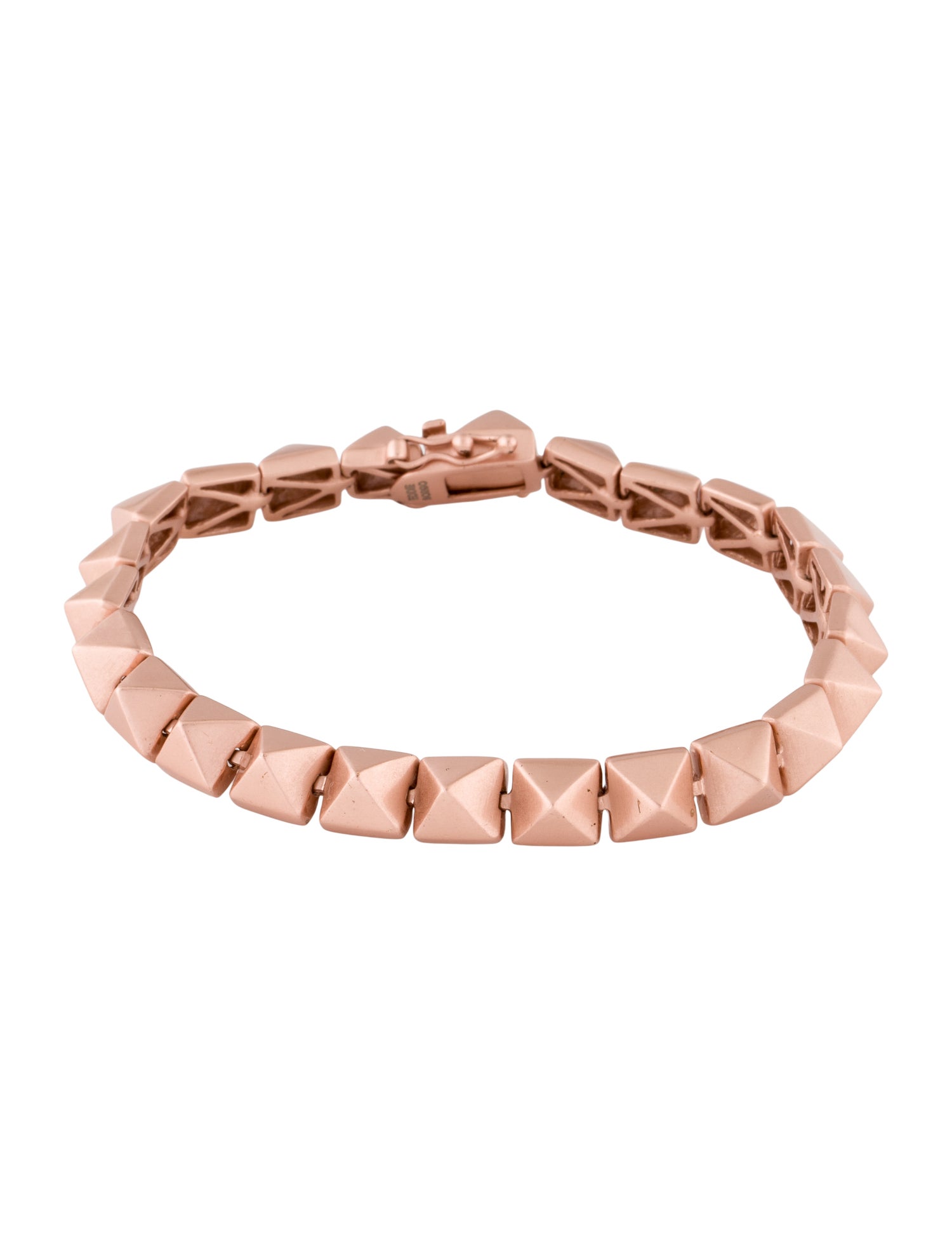 Eddie Borgo Pyramid Tennis Link Bracelet