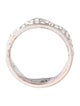 Eddie Borgo Crystal Pave Bear Trap Band Ring Set