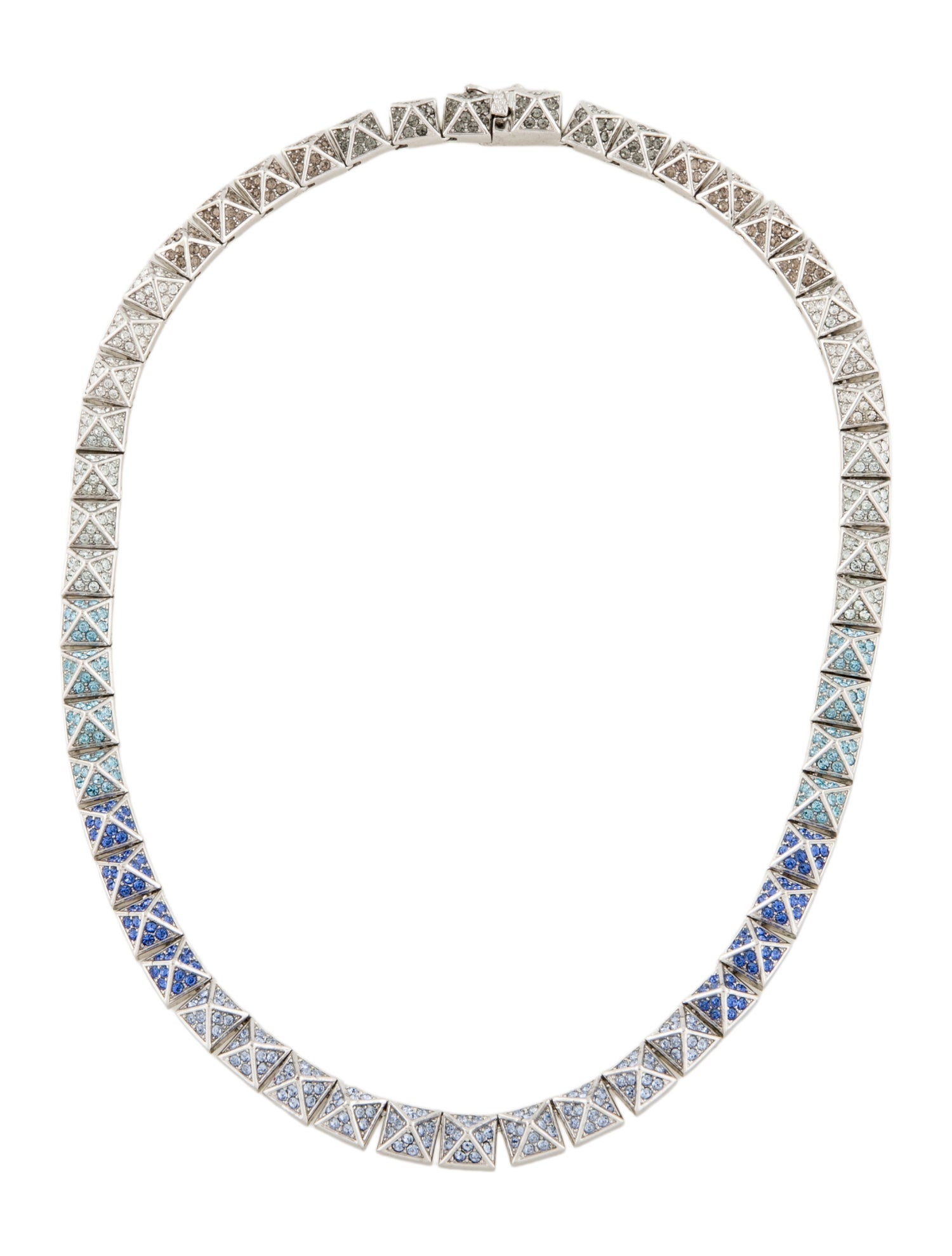 Eddie Borgo Eddie Borgo Pavé Pyramid Necklace