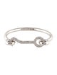 Eddie Borgo Crystal Door Latch Bracelet