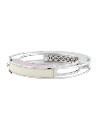 Eddie Borgo Enamel Bangle Bracelet