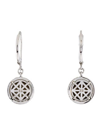 Eddie Borgo Crystal Round Cone Drop Earrings