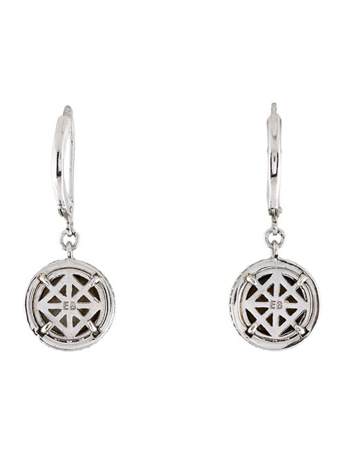 Eddie Borgo Crystal Round Cone Drop Earrings