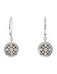 Eddie Borgo Crystal Round Cone Drop Earrings