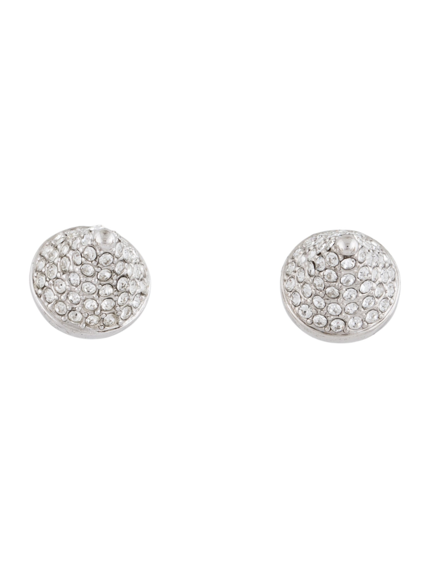 Eddie Borgo Crystal Pavé Cone Stud Earrings