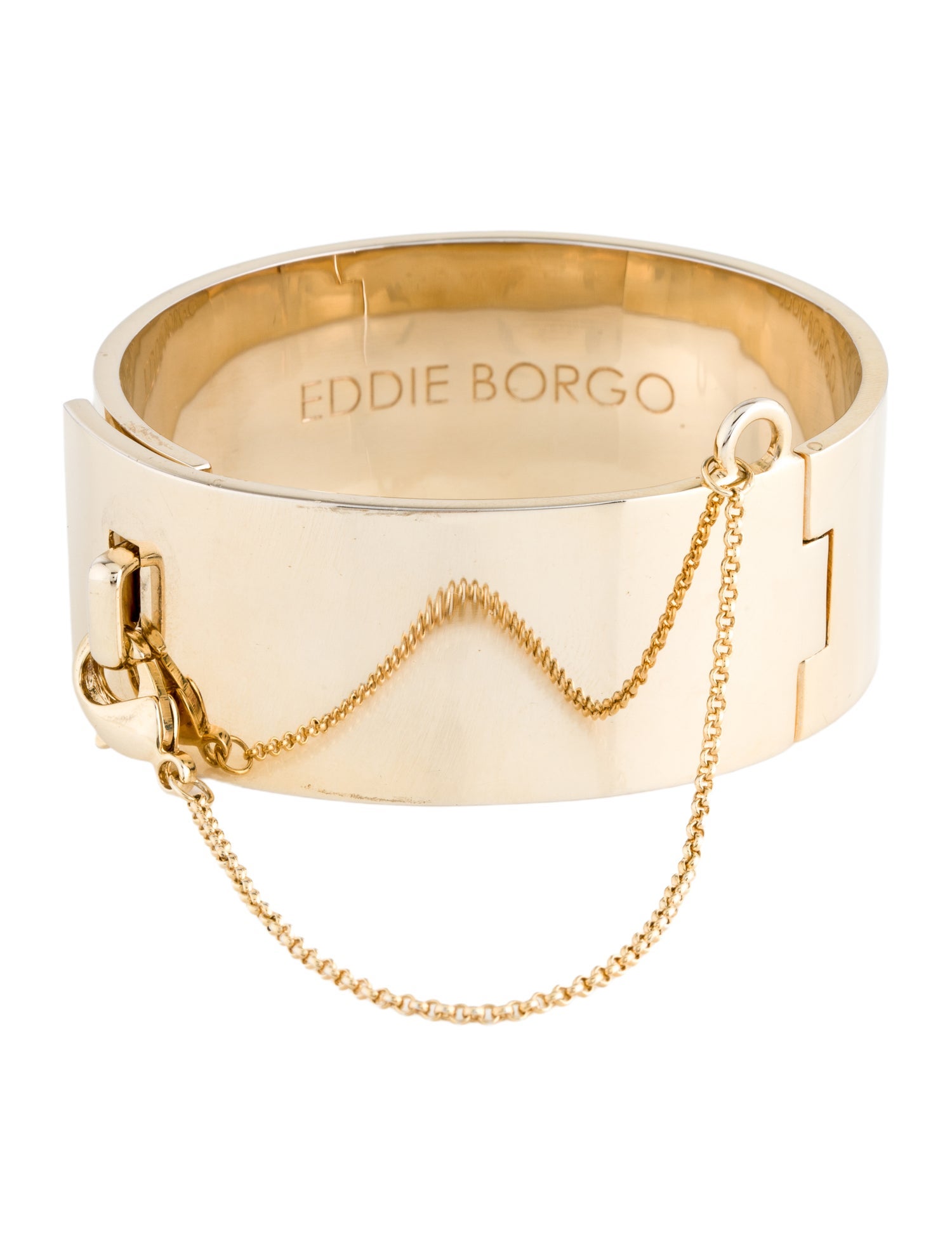 Eddie Borgo Safety Chain Cuff Bracelet