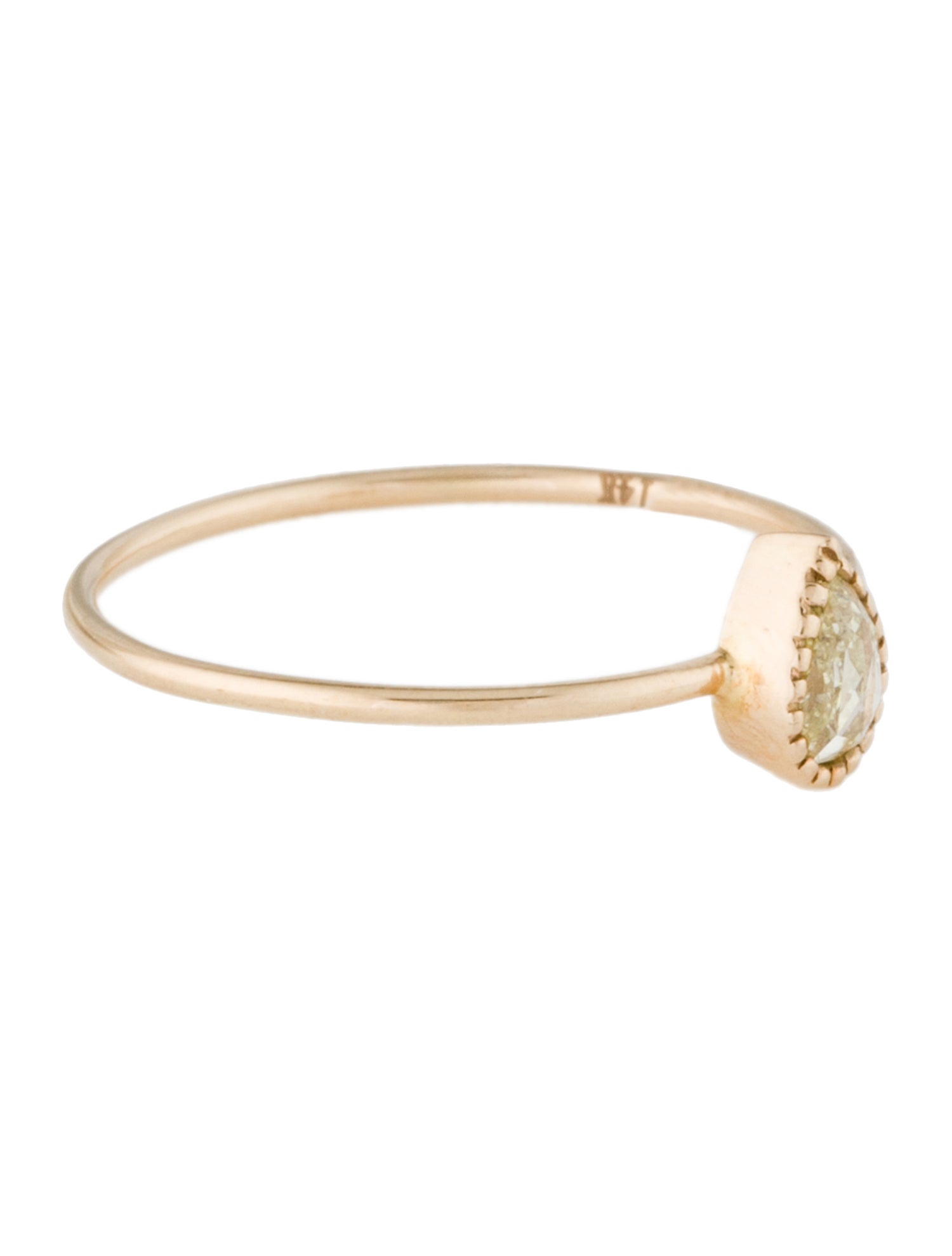 Eva Noga 14K Diamond Cocktail Ring