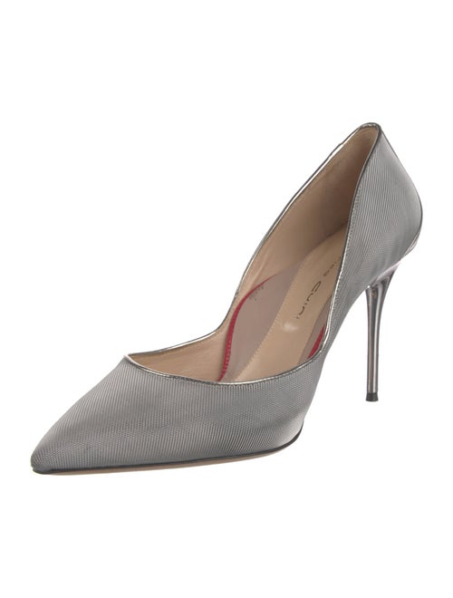 Enrico Cuini Mesh D'Orsay Pumps