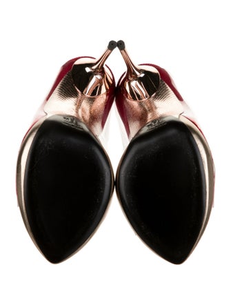 Enrico Cuini Suede Animal Print Slides