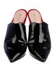 Enrico Cuini Patent Leather Mules