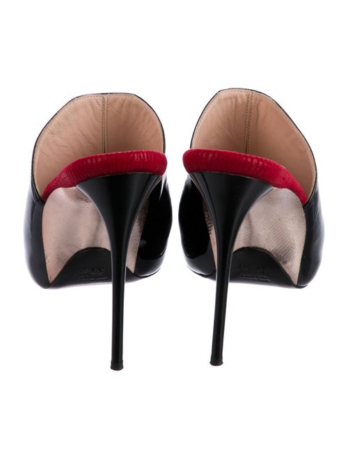 Enrico Cuini Patent Leather Mules
