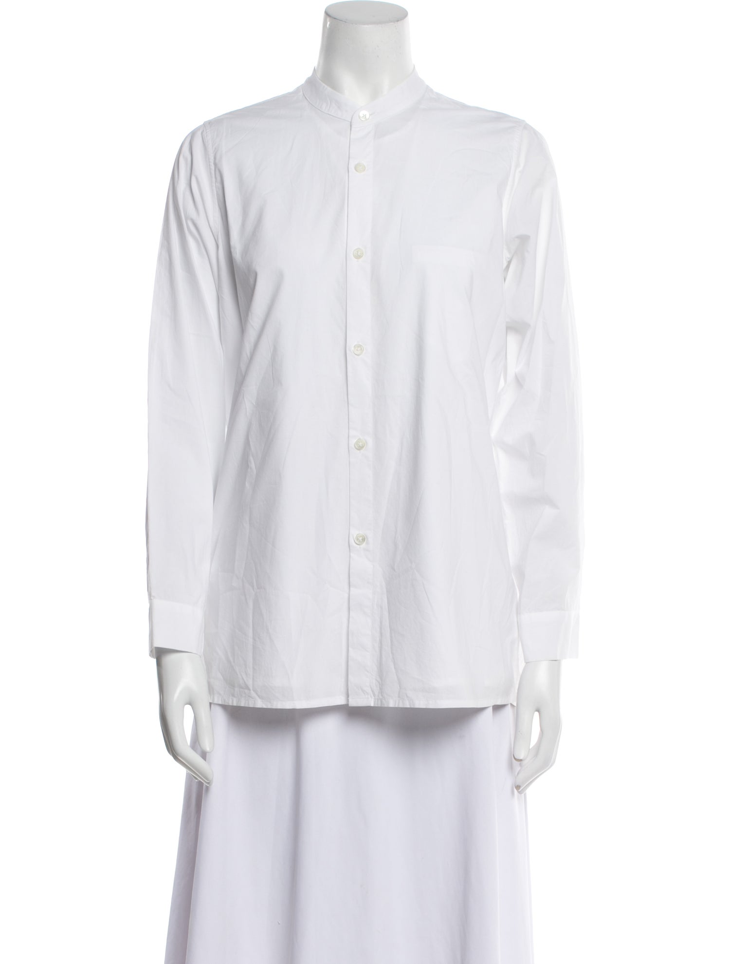 École de Curiosités Long Sleeve Button-Up Top