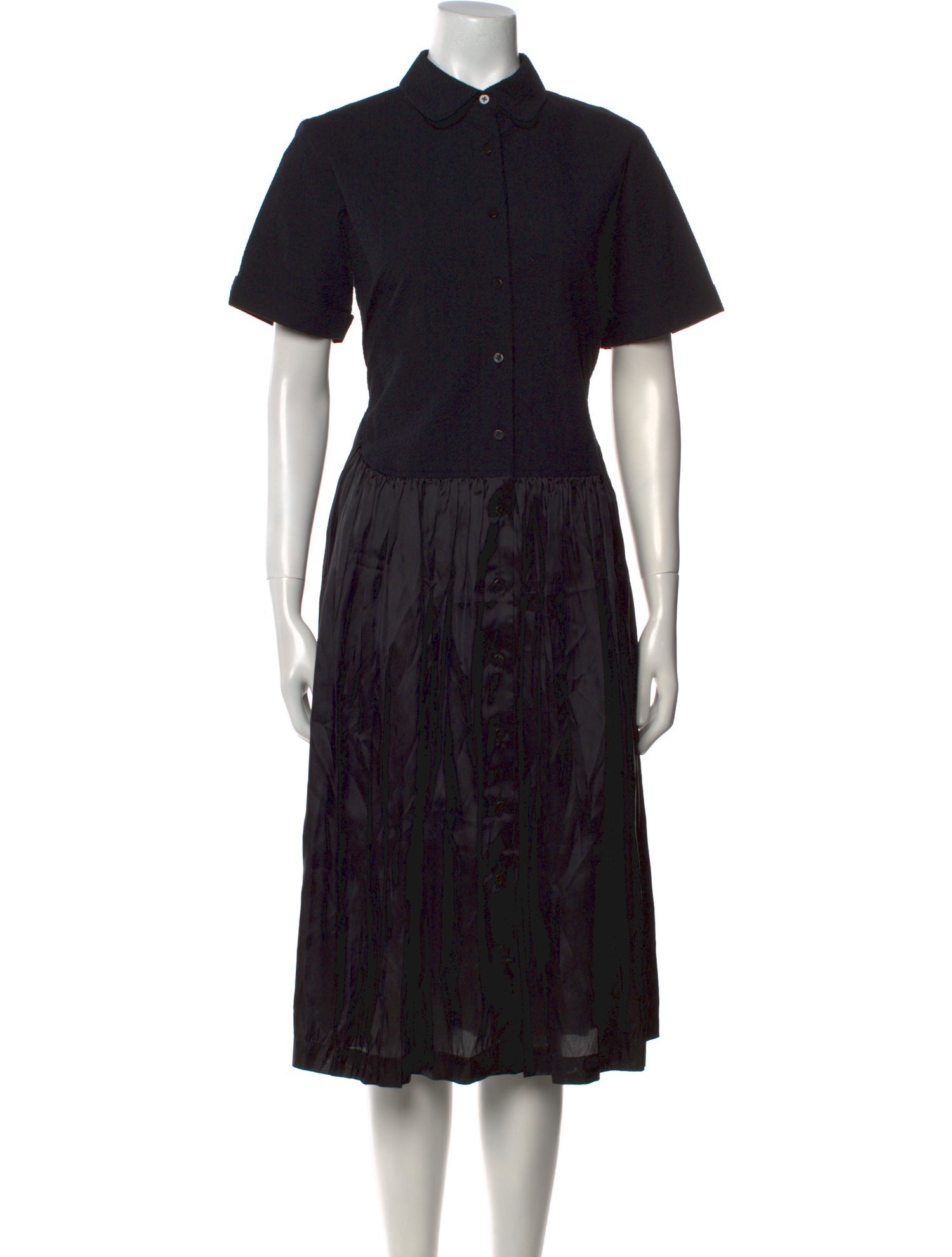 École de Curiosités Printed Midi Length Dress