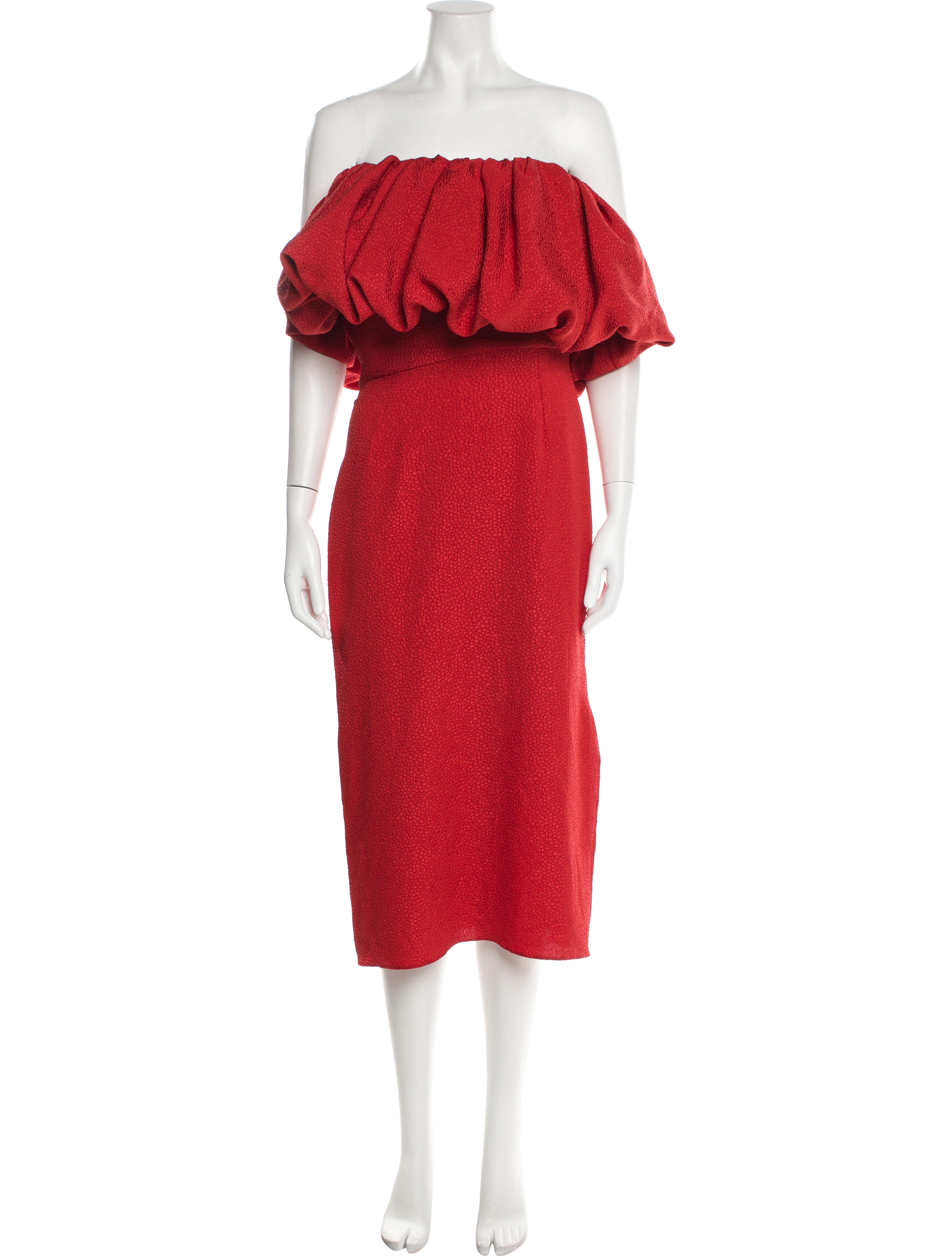 Edeline Lee Off-The-Shoulder Long Dress