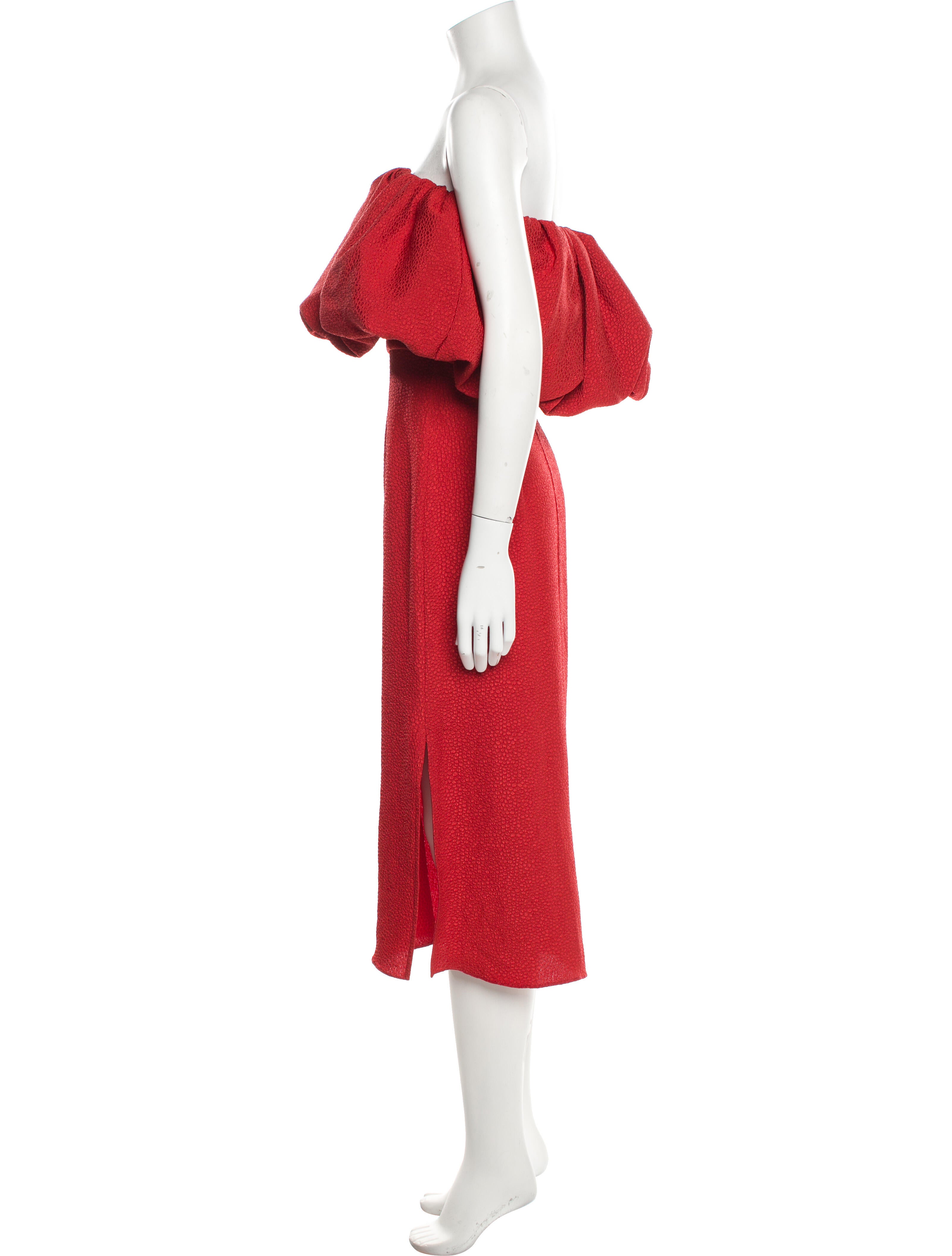 Edeline Lee Off-The-Shoulder Long Dress