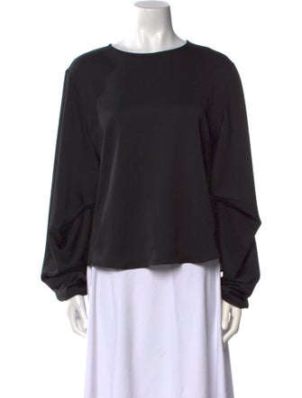 Edeline Lee Bateau Neckline Long Sleeve Sweatshirt