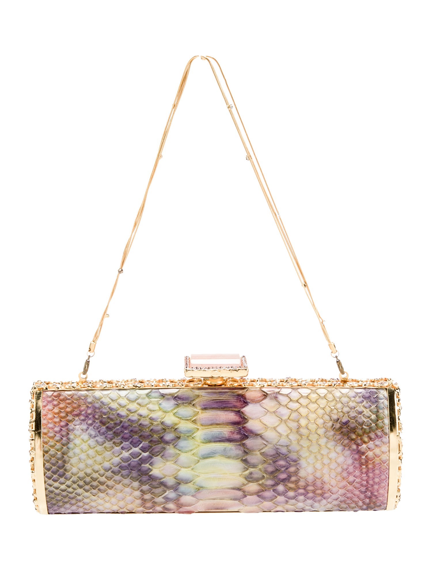 Edidi Snakeskin Minaudière