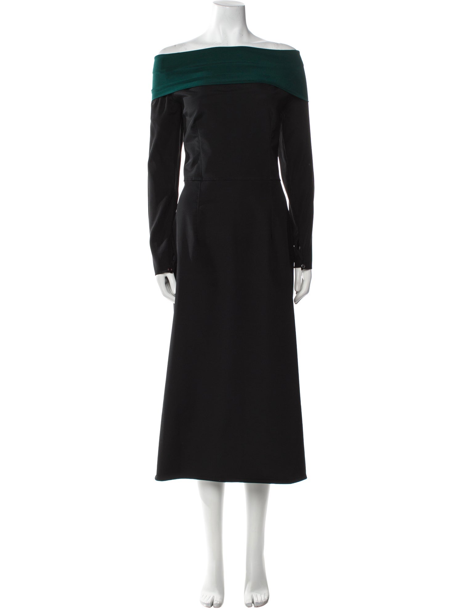 Emilio de la Morena Silk Midi Length Dress