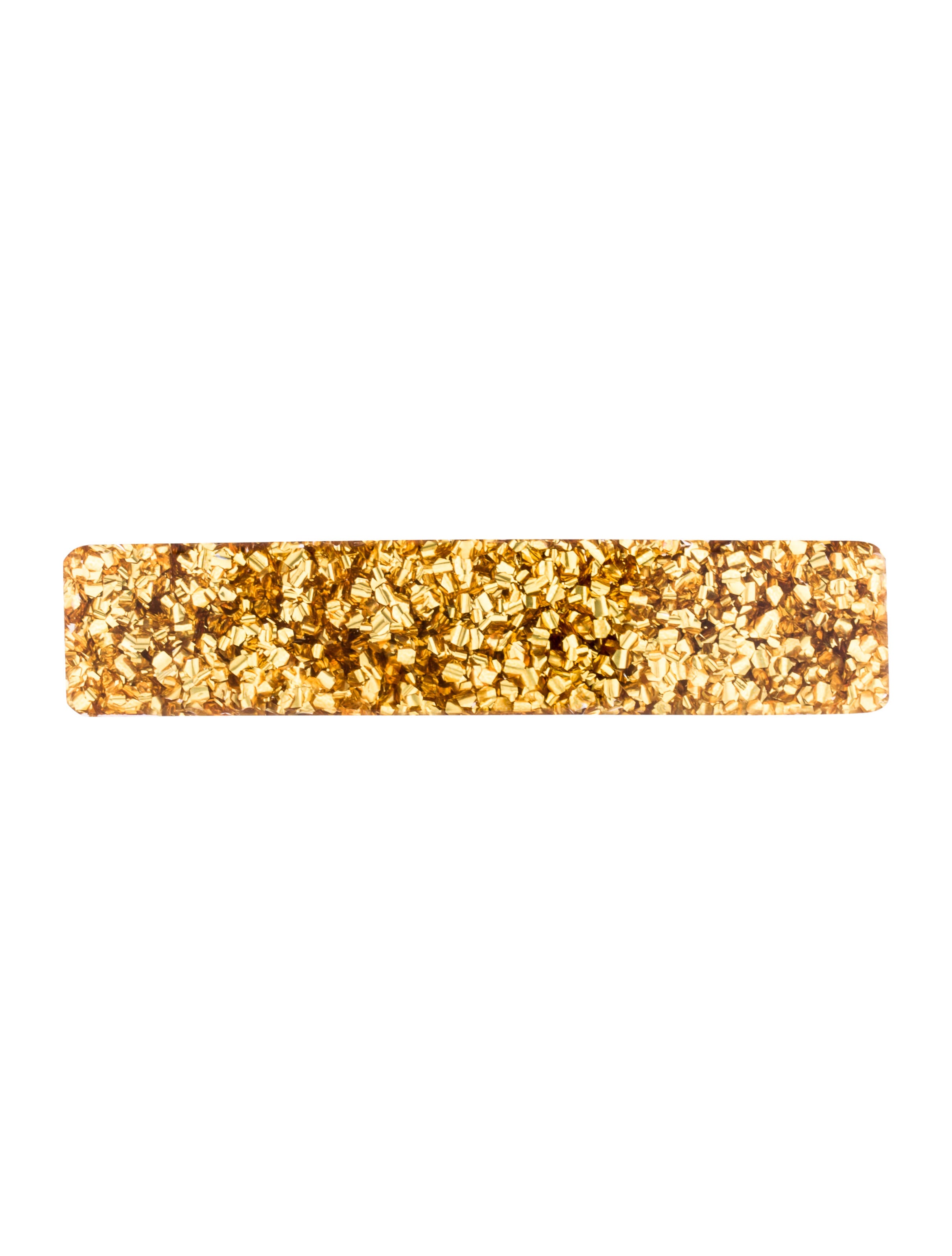 Edie Parker Metallic Barrette