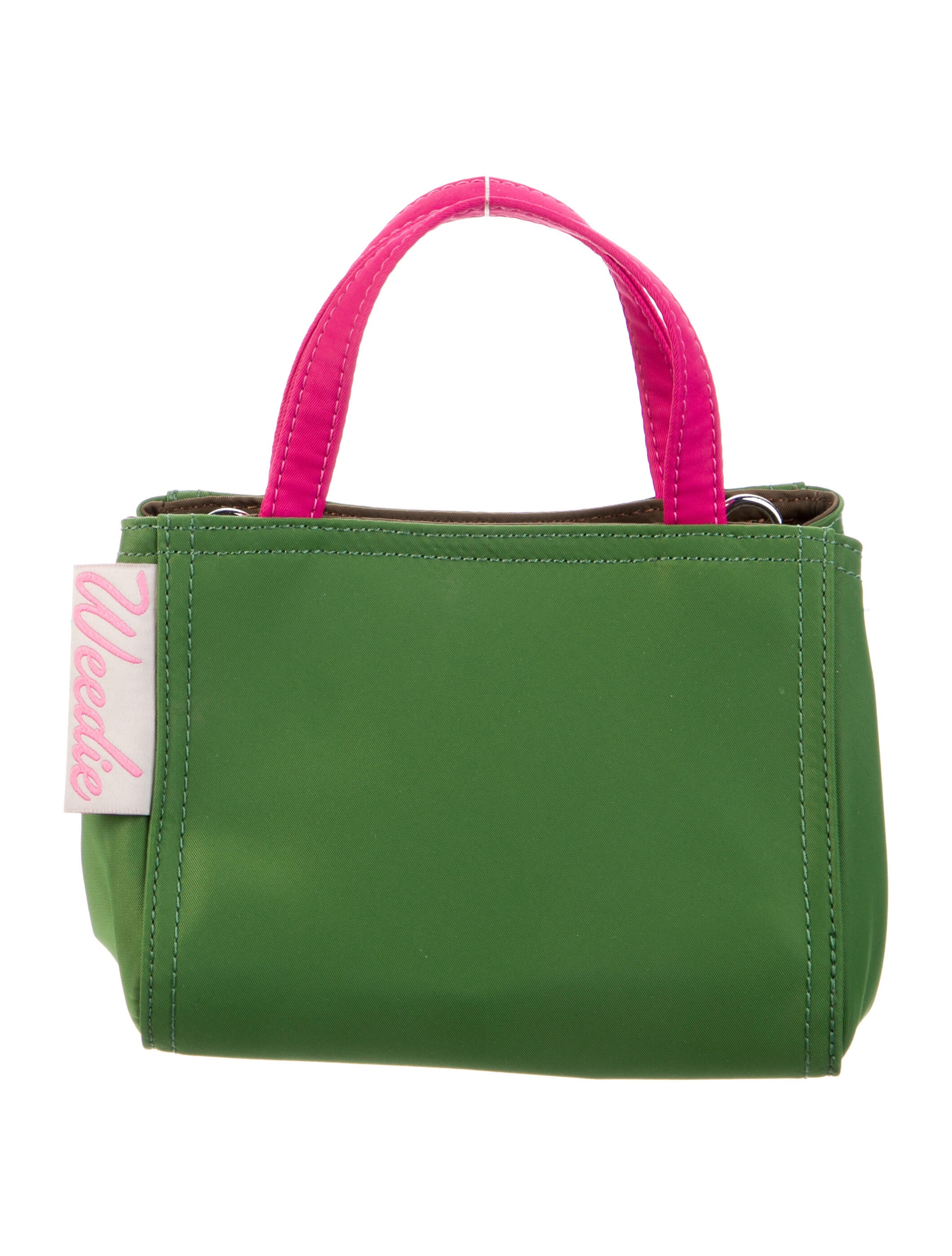 Edie Parker Nylon Crossbody Bag Green Crossbody Bags, Handbags
