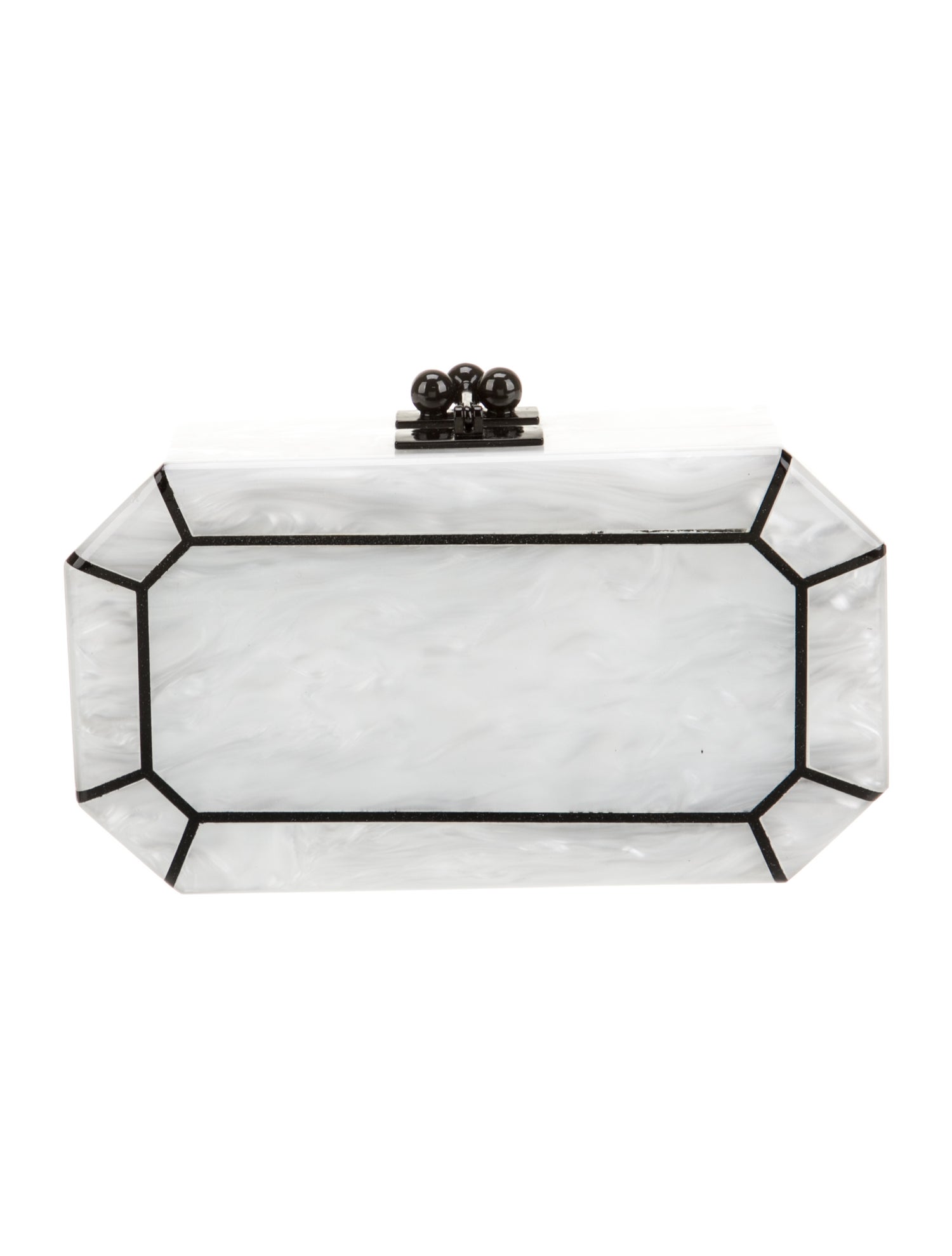 Edie Parker Acrylic Minaudière