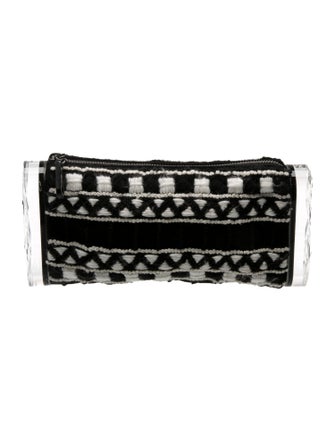Edie Parker Wool Clutch