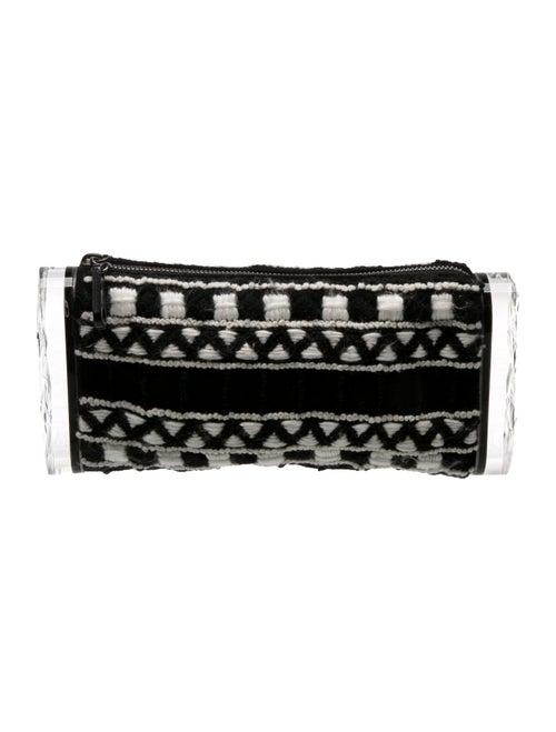 Edie Parker Wool Clutch