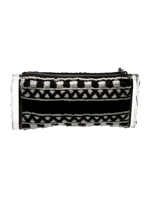 Edie Parker Wool Clutch
