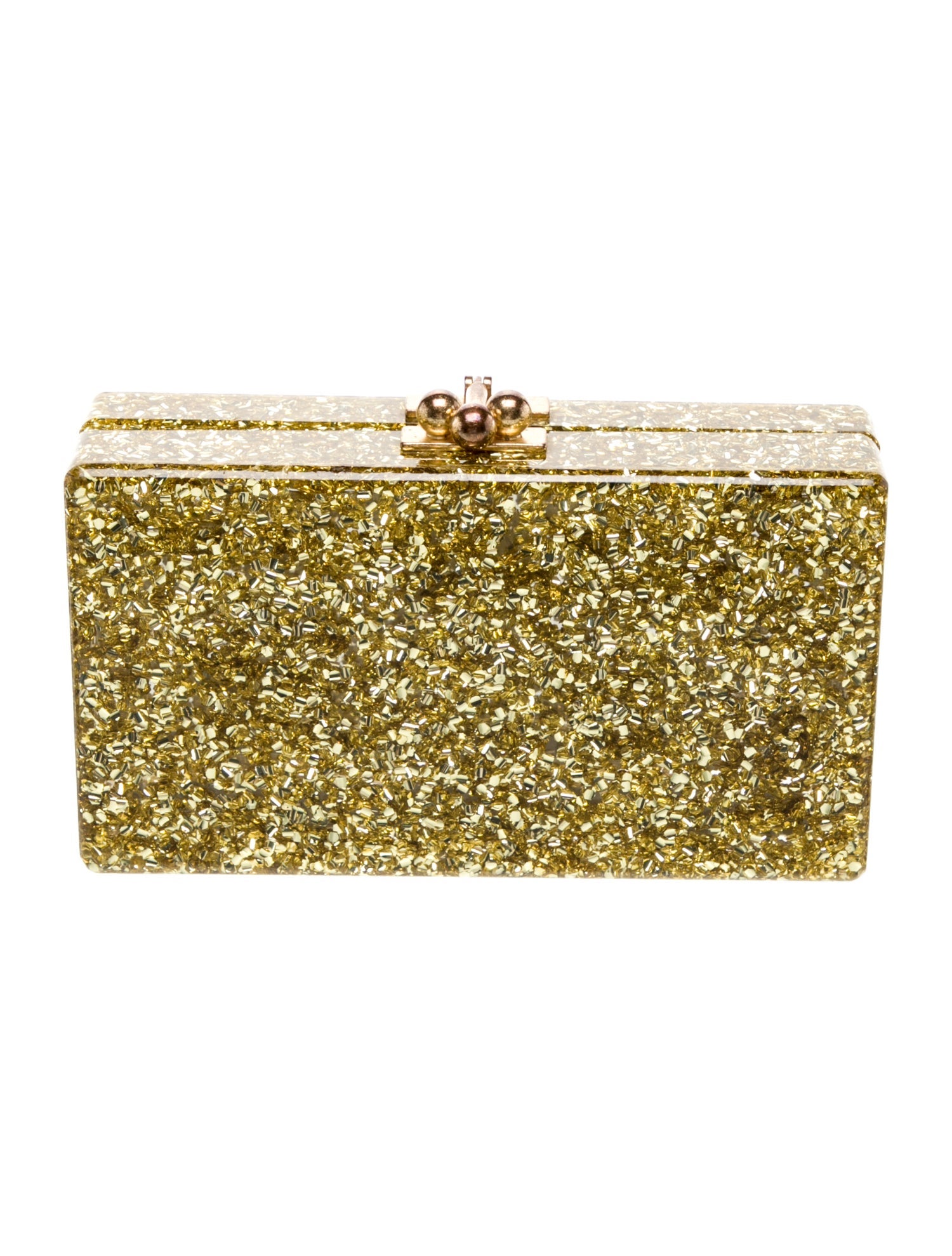 Edie Parker Acrylic Minaudière