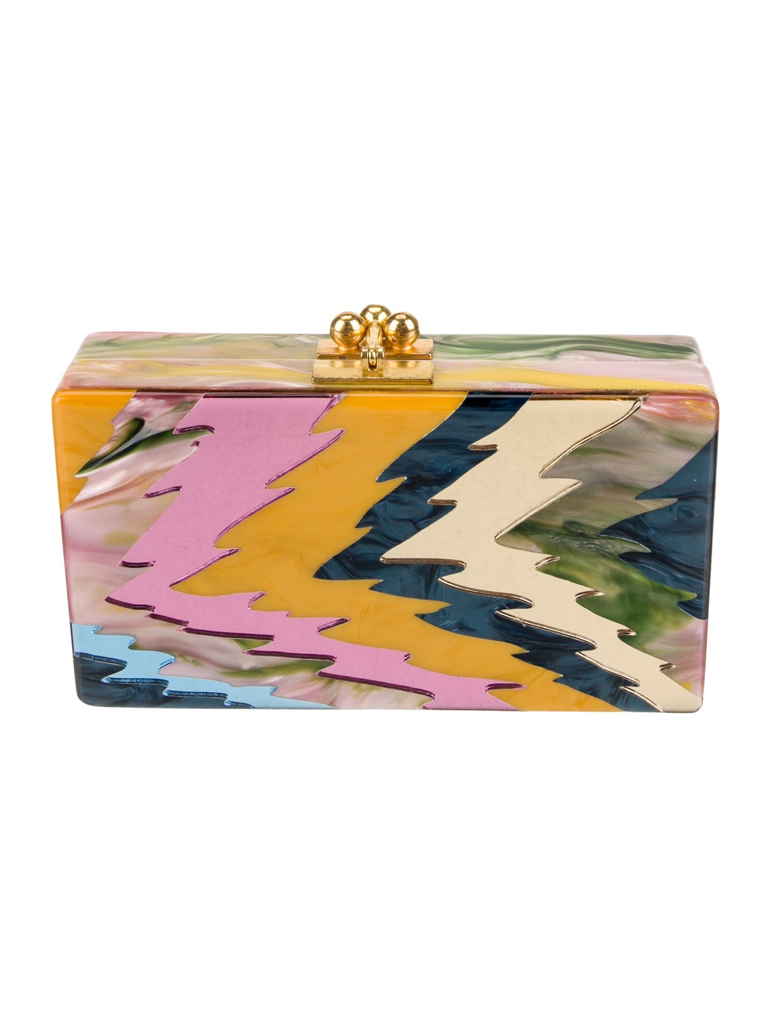 Edie Parker Acrylic Minaudière