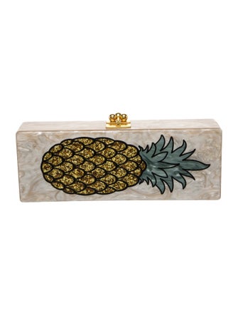 Edie Parker Acrylic Minaudière