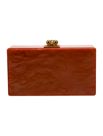 Edie Parker Acrylic Minaudière