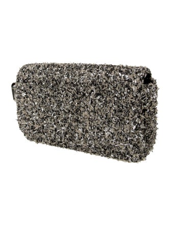 Edie Parker Tweed Minaudière