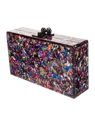 Edie Parker Acrylic Minaudière