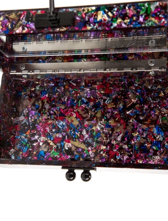 Edie Parker Acrylic Minaudière
