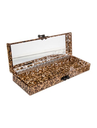 Edie Parker Acrylic Minaudière