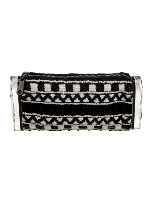 Edie Parker Wool Clutch