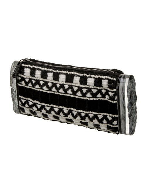 Edie Parker Wool Clutch