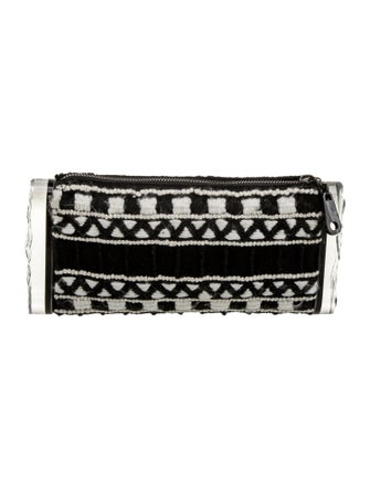 Edie Parker Wool Clutch