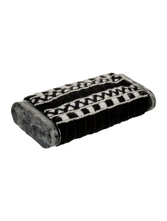 Edie Parker Wool Clutch