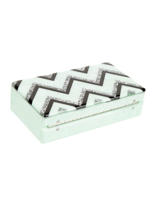 Edie Parker Acrylic Clutch