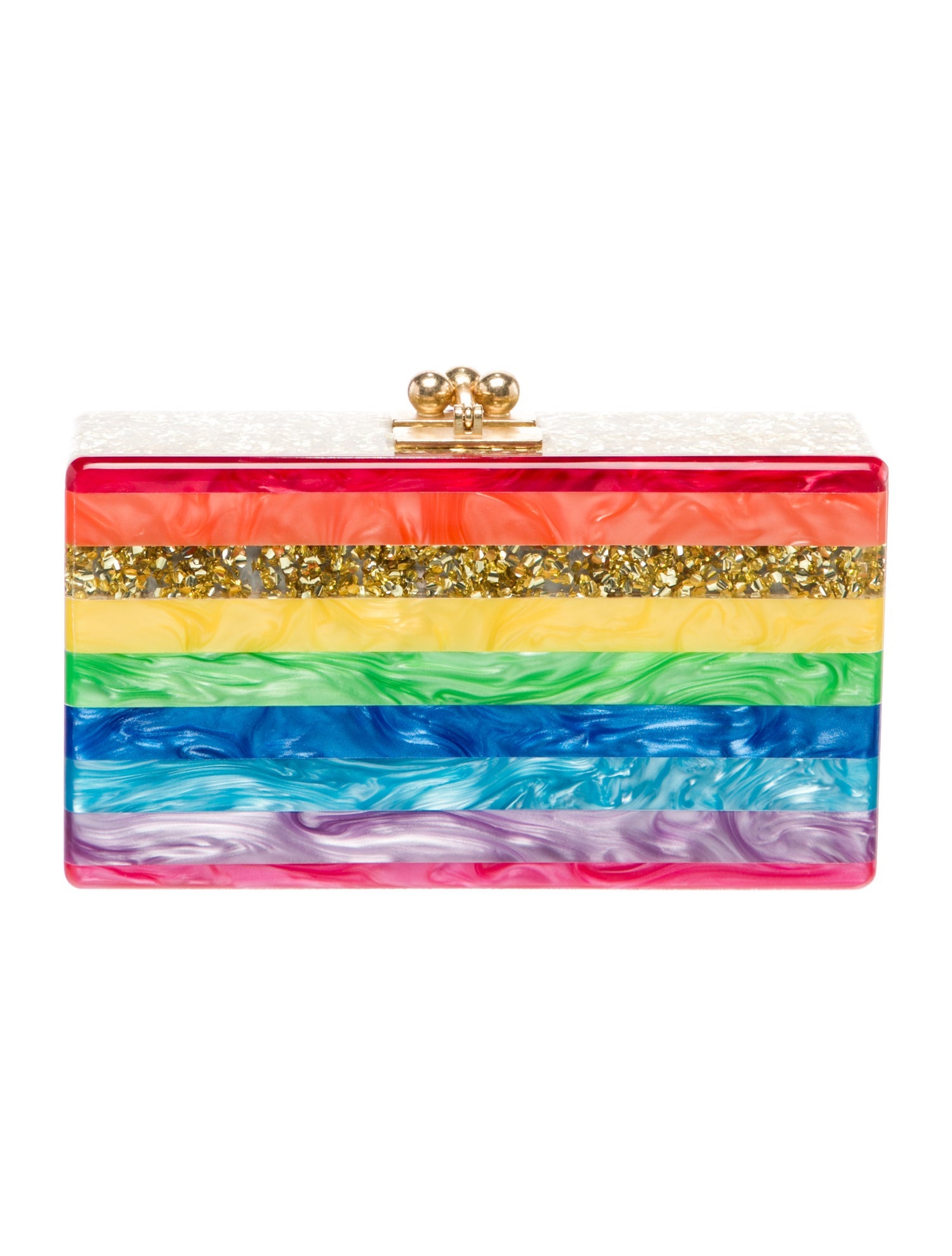 Edie Parker Acrylic Minaudière