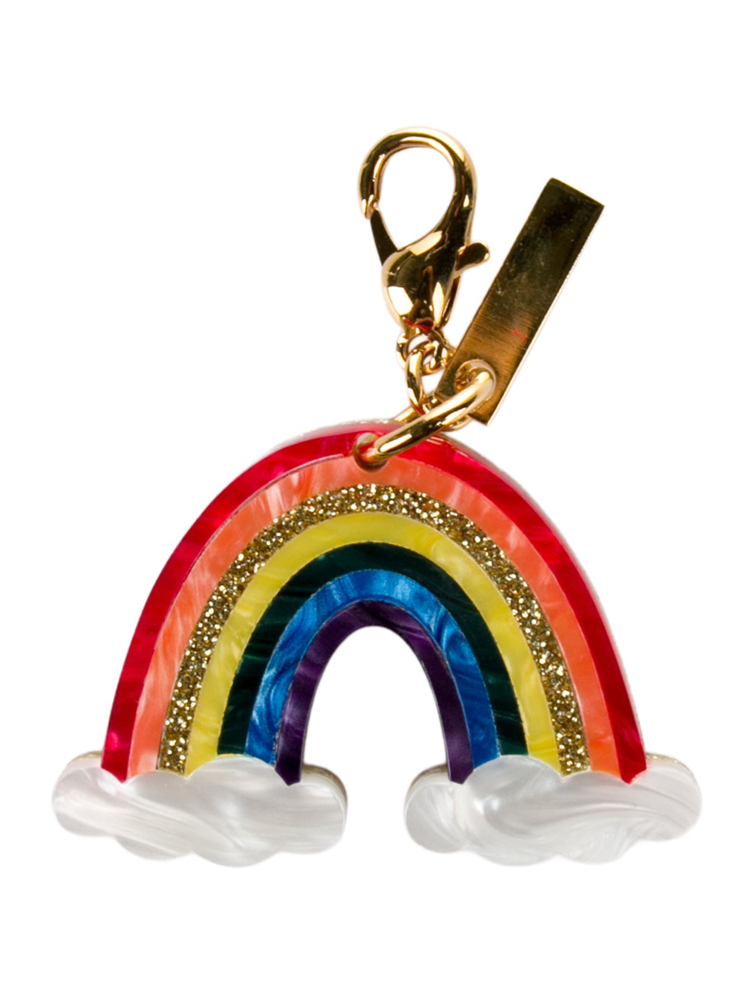 Edie Parker RainBow Key Holder