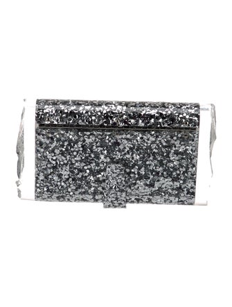 Edie Parker Acrylic Clutch